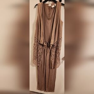 Chico's 2pc Jumper. Can be worn separately.